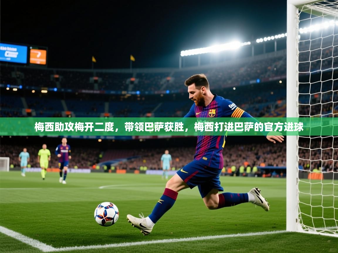 梅西助攻梅开二度,带领巴萨获胜,梅西打进巴萨的官方进球 第2张