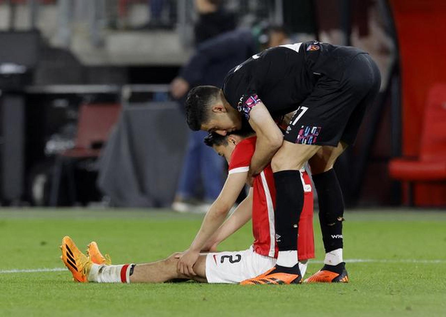 欧预赛中发生的一幕，让球员和观众都感到震惊